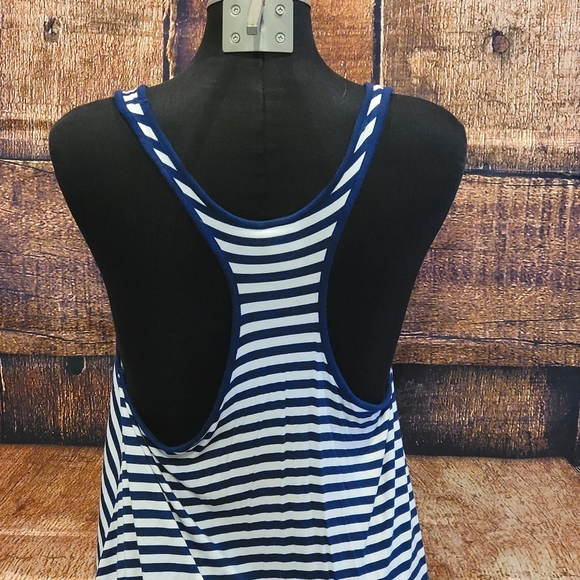 Everlast Large Racerback style striped t shirt dress - Picture 4 of 6